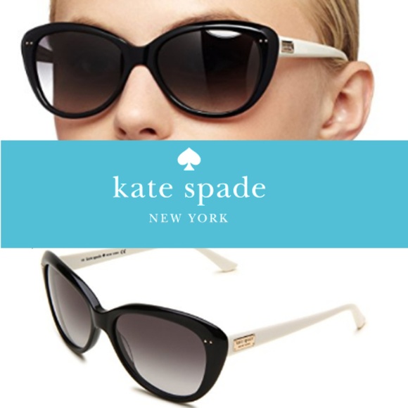 kate spade Accessories - Kate Spade ~ Cat eye Sunglasses black/grey